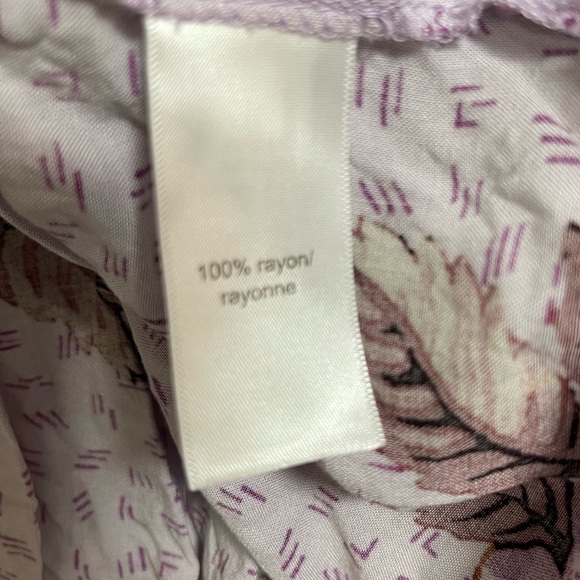 Maurice’s Floral Long Sleeve Boho Babydoll Shirt Size 0X - Picture 6 of 8